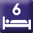 Sleeps 6 persons